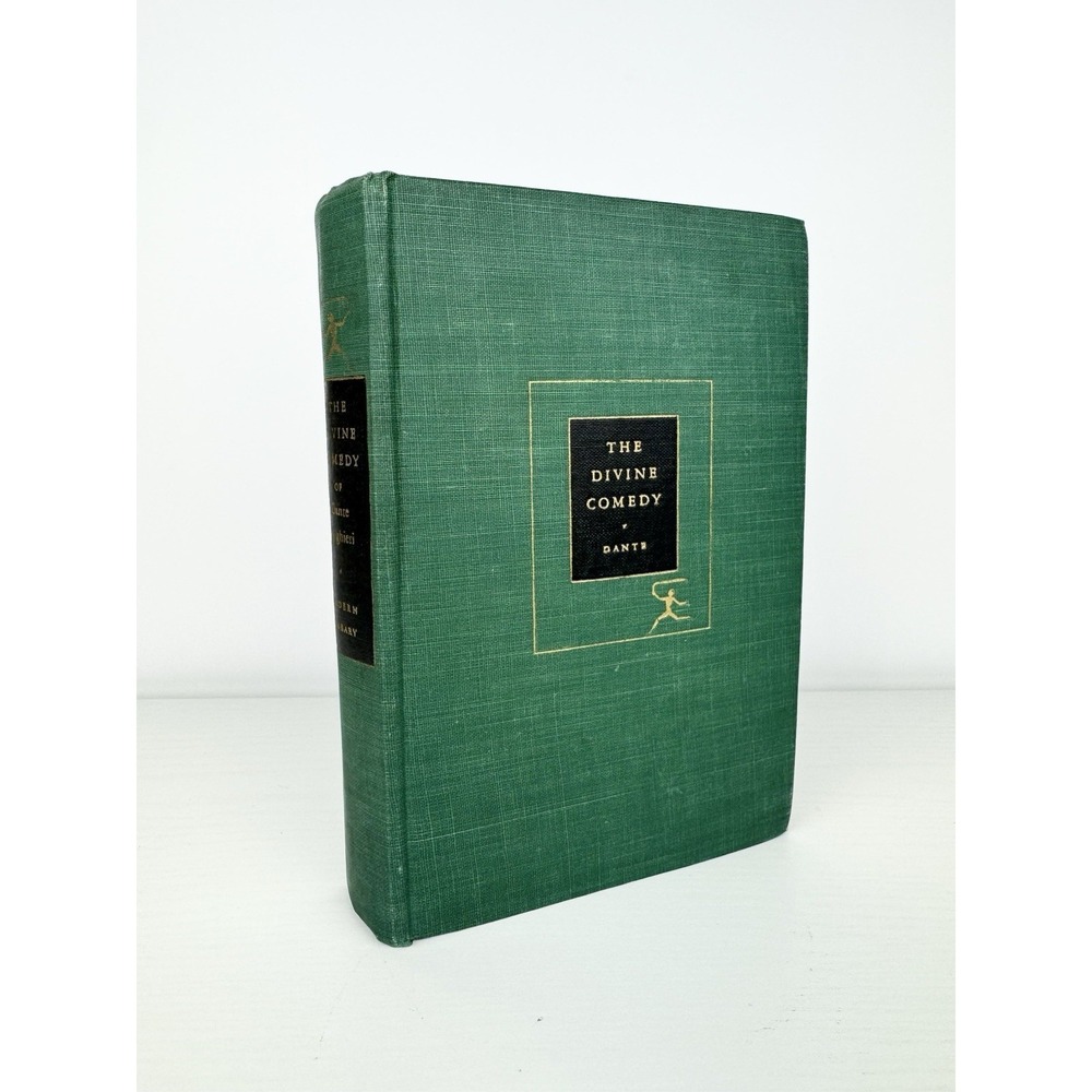 Modern Library 1932 The Divine Comedy By Dante Alighieri Book Hard Cover Green